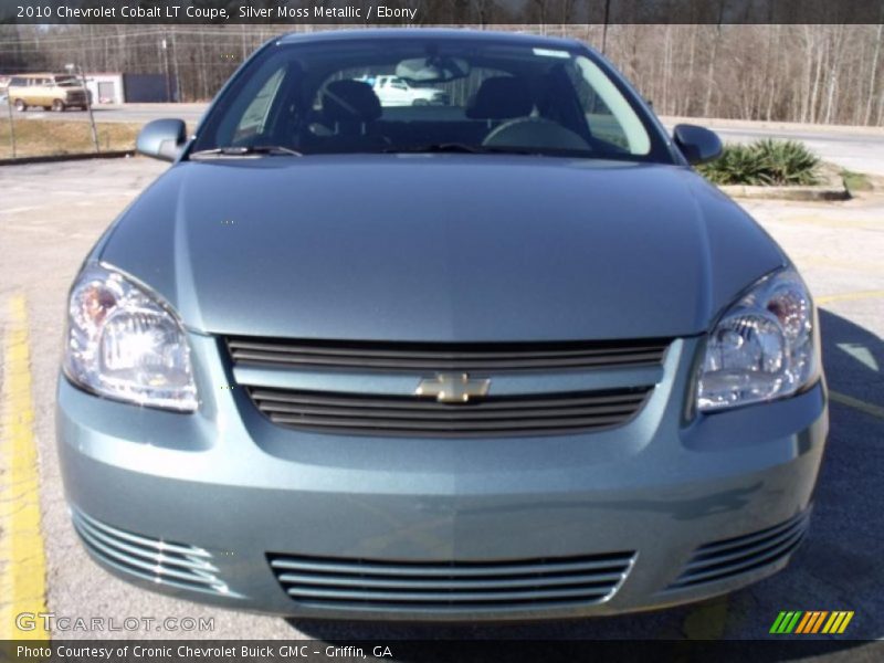 Silver Moss Metallic / Ebony 2010 Chevrolet Cobalt LT Coupe