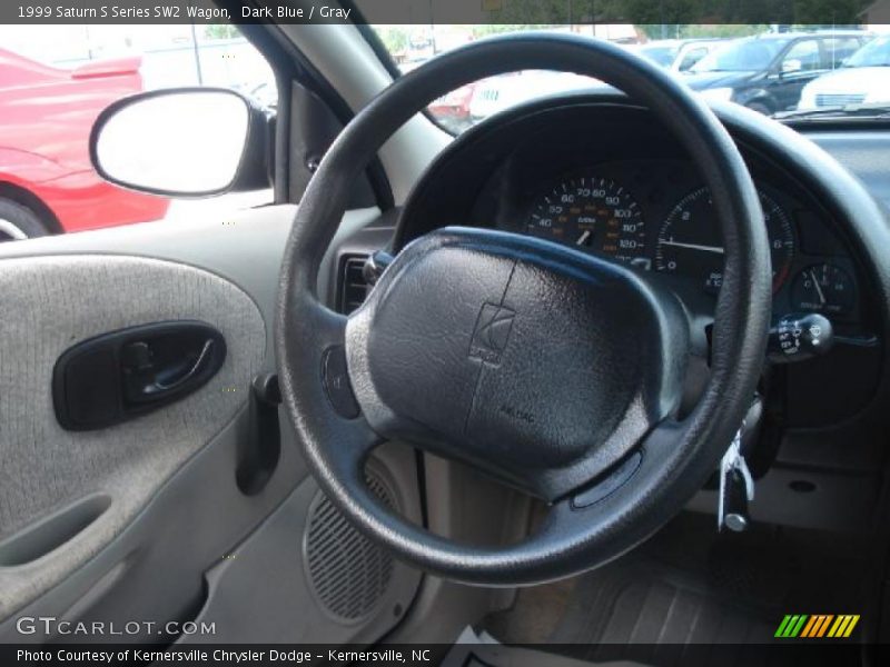 Dark Blue / Gray 1999 Saturn S Series SW2 Wagon