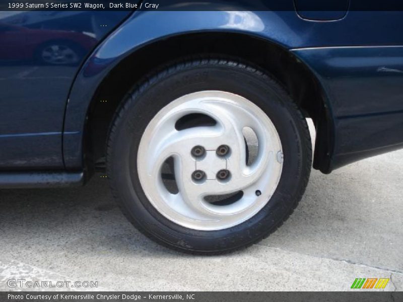 Dark Blue / Gray 1999 Saturn S Series SW2 Wagon