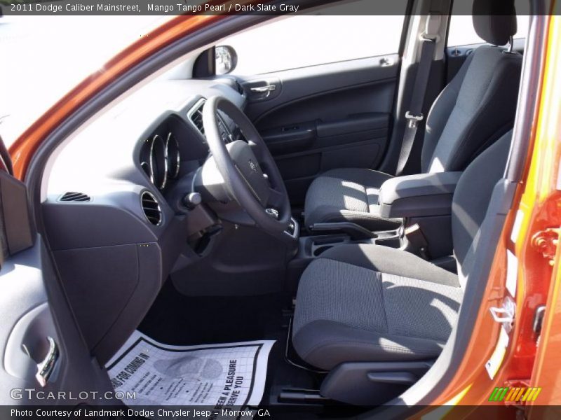 Mango Tango Pearl / Dark Slate Gray 2011 Dodge Caliber Mainstreet