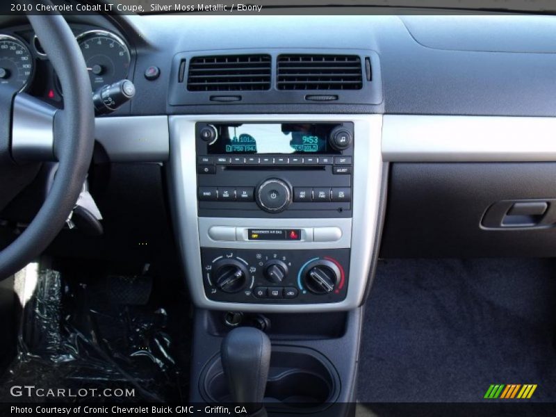Silver Moss Metallic / Ebony 2010 Chevrolet Cobalt LT Coupe