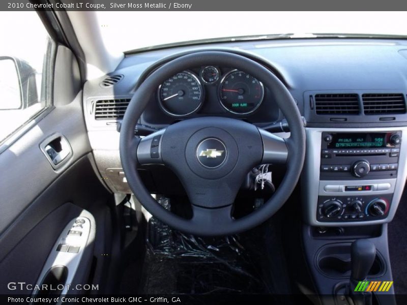 Silver Moss Metallic / Ebony 2010 Chevrolet Cobalt LT Coupe