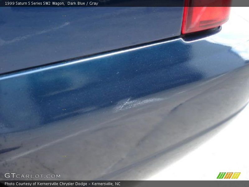 Dark Blue / Gray 1999 Saturn S Series SW2 Wagon