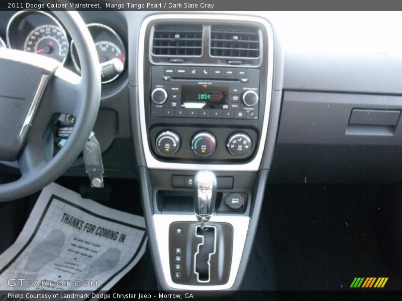 Mango Tango Pearl / Dark Slate Gray 2011 Dodge Caliber Mainstreet