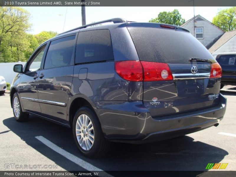 Slate Metallic / Stone 2010 Toyota Sienna Limited AWD