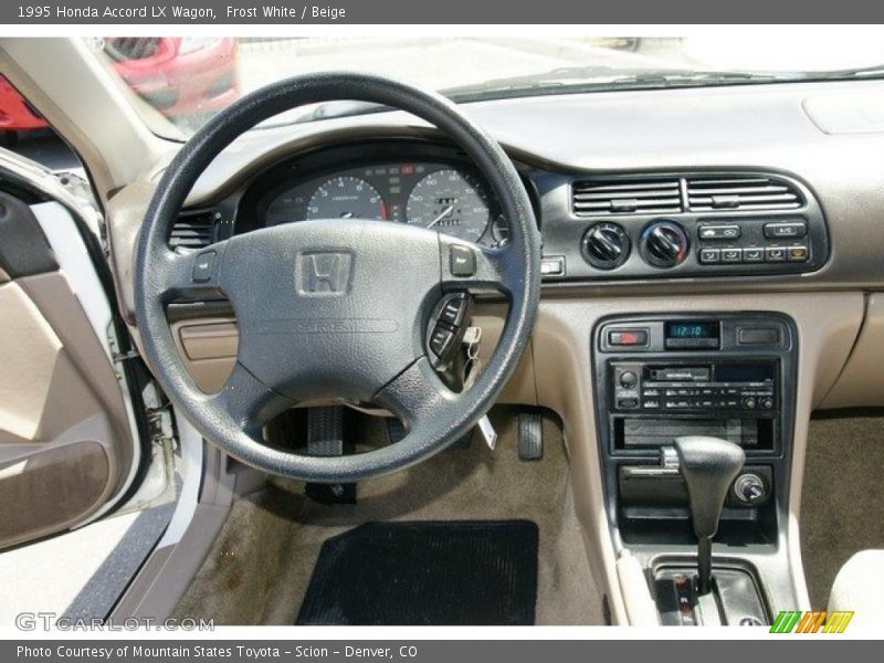 Dashboard of 1995 Accord LX Wagon