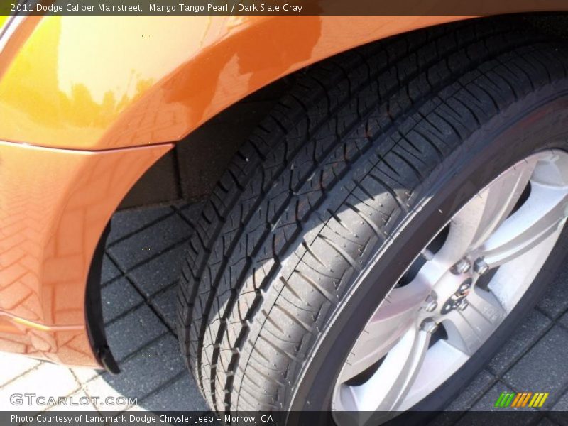 Mango Tango Pearl / Dark Slate Gray 2011 Dodge Caliber Mainstreet