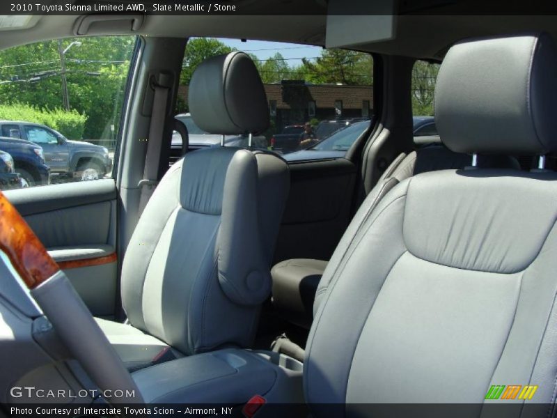 Slate Metallic / Stone 2010 Toyota Sienna Limited AWD