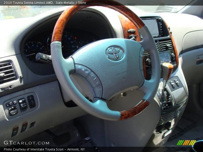 Slate Metallic / Stone 2010 Toyota Sienna Limited AWD