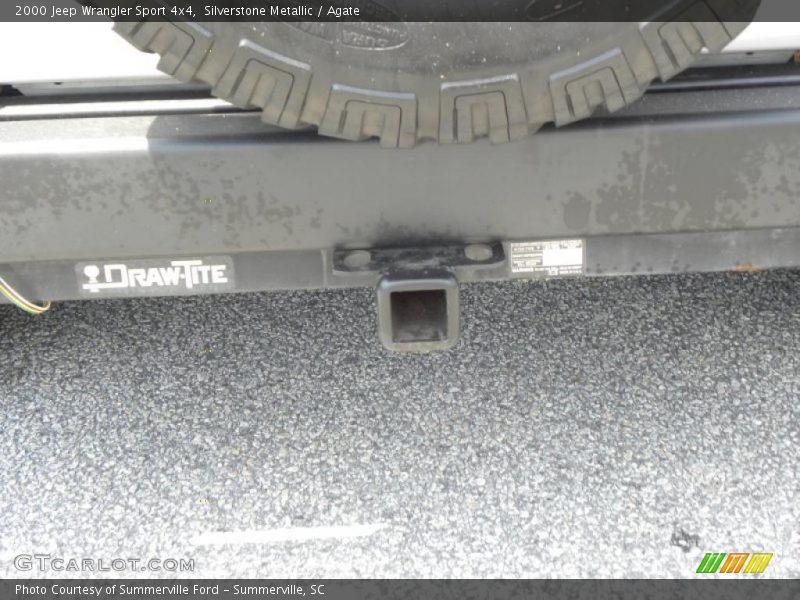 Silverstone Metallic / Agate 2000 Jeep Wrangler Sport 4x4