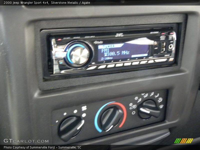 Silverstone Metallic / Agate 2000 Jeep Wrangler Sport 4x4