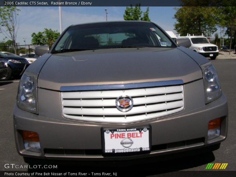 Radiant Bronze / Ebony 2006 Cadillac CTS Sedan