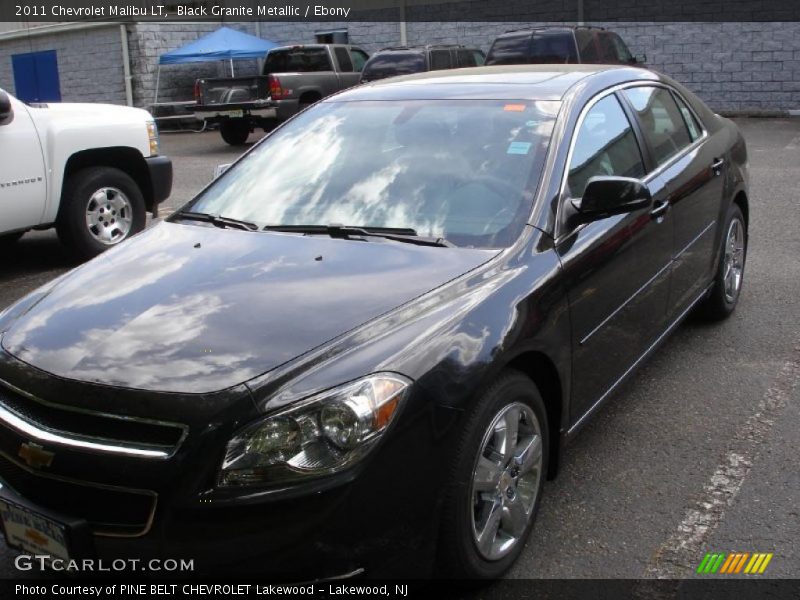 Black Granite Metallic / Ebony 2011 Chevrolet Malibu LT