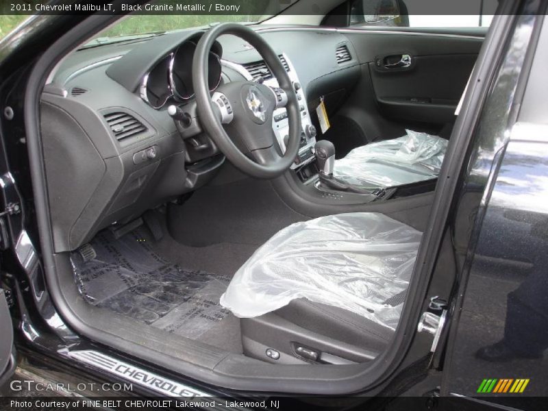 Black Granite Metallic / Ebony 2011 Chevrolet Malibu LT