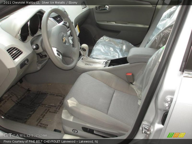 Silver Ice Metallic / Ebony 2011 Chevrolet Malibu LS