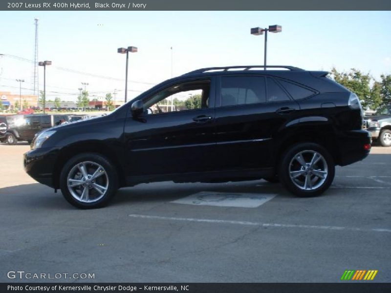 Black Onyx / Ivory 2007 Lexus RX 400h Hybrid