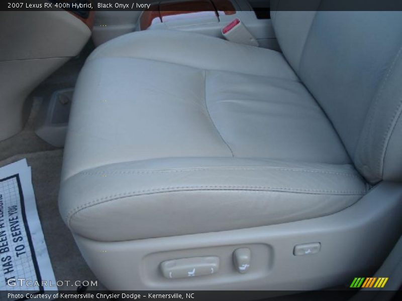 Black Onyx / Ivory 2007 Lexus RX 400h Hybrid