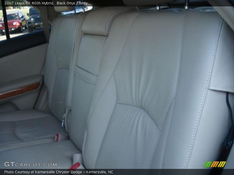 Black Onyx / Ivory 2007 Lexus RX 400h Hybrid