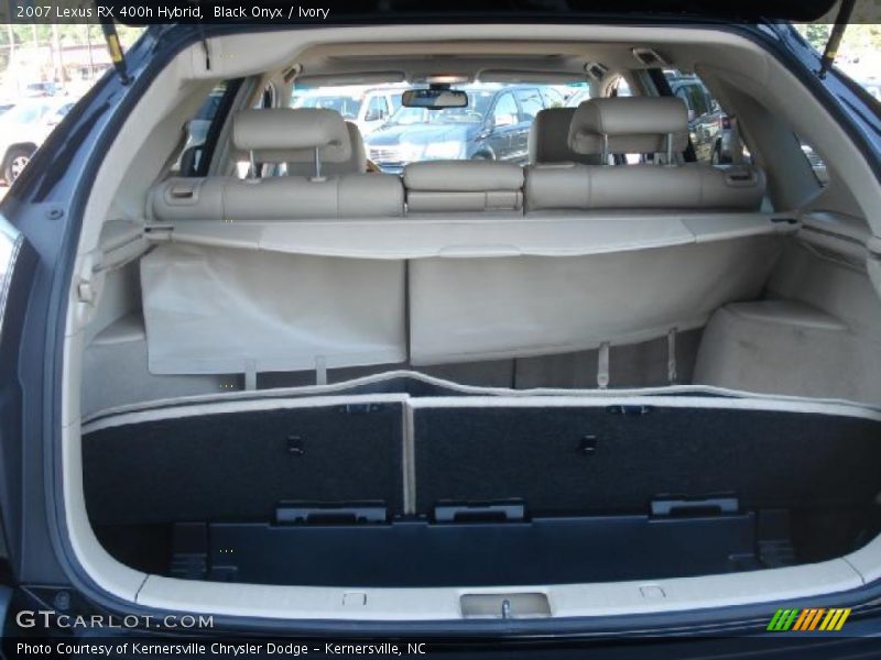 Black Onyx / Ivory 2007 Lexus RX 400h Hybrid