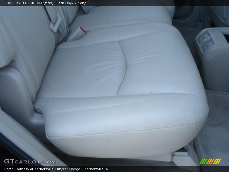 Black Onyx / Ivory 2007 Lexus RX 400h Hybrid