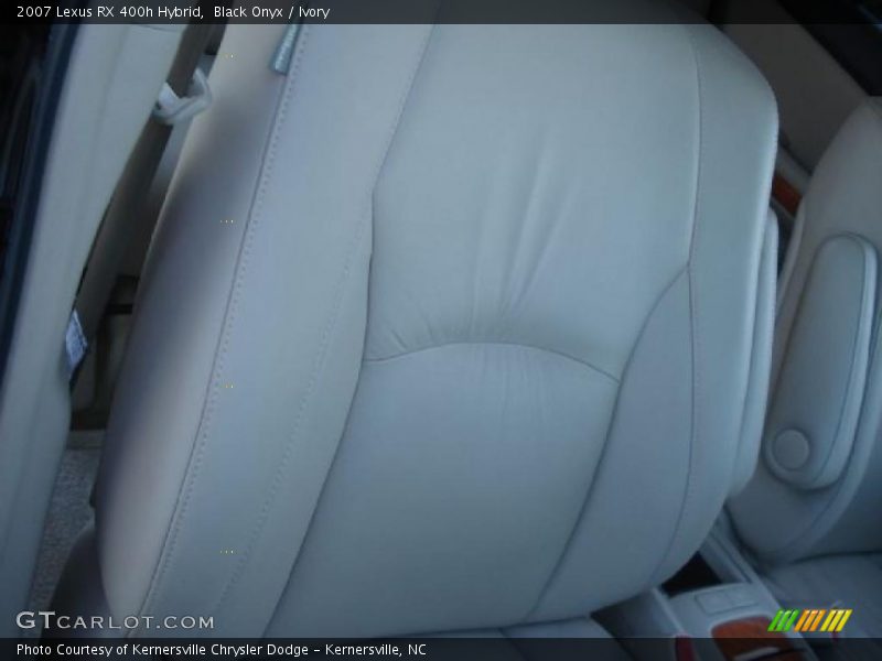 Black Onyx / Ivory 2007 Lexus RX 400h Hybrid