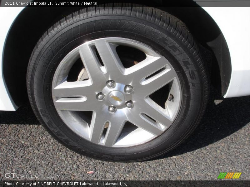 Summit White / Neutral 2011 Chevrolet Impala LT