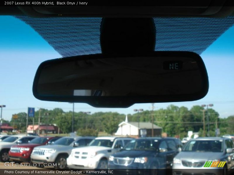 Black Onyx / Ivory 2007 Lexus RX 400h Hybrid