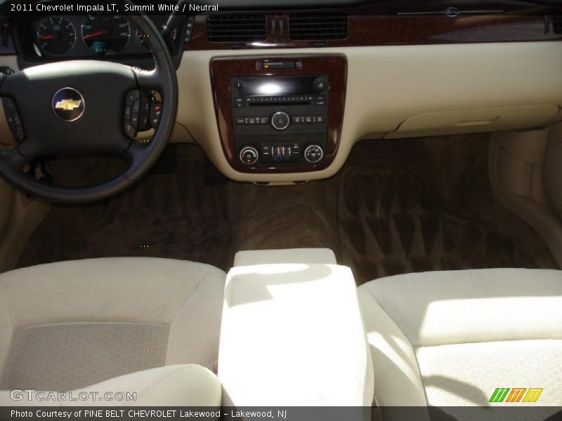 Summit White / Neutral 2011 Chevrolet Impala LT