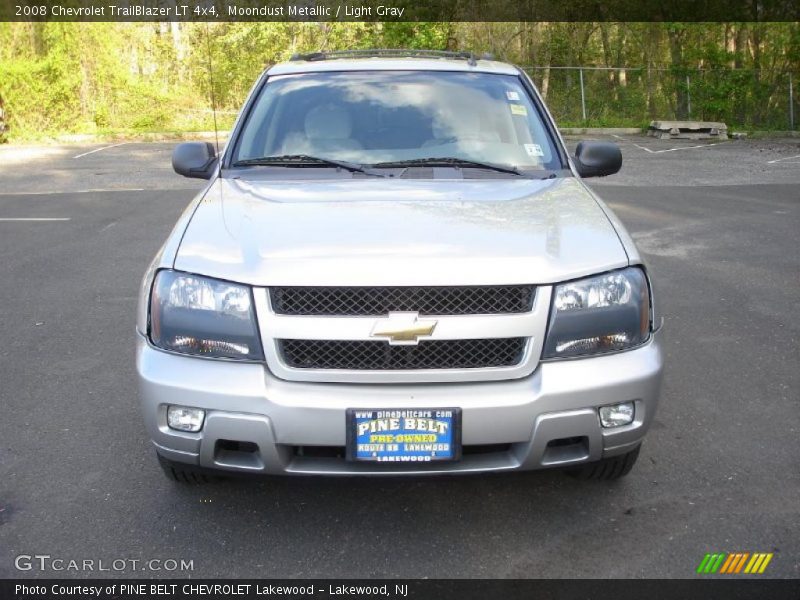 Moondust Metallic / Light Gray 2008 Chevrolet TrailBlazer LT 4x4