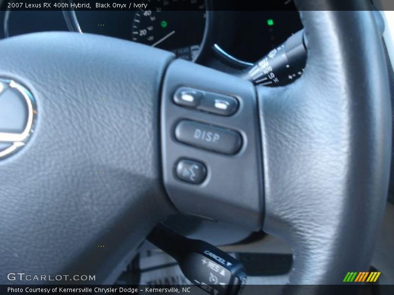 Black Onyx / Ivory 2007 Lexus RX 400h Hybrid