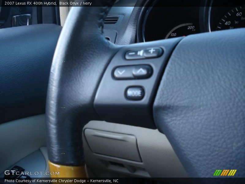 Black Onyx / Ivory 2007 Lexus RX 400h Hybrid