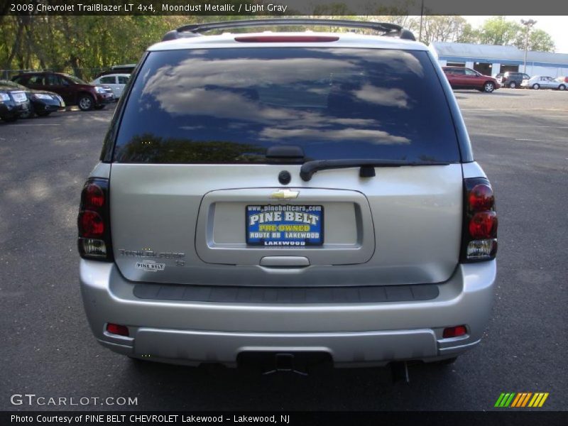 Moondust Metallic / Light Gray 2008 Chevrolet TrailBlazer LT 4x4