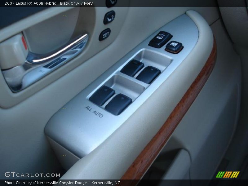 Black Onyx / Ivory 2007 Lexus RX 400h Hybrid