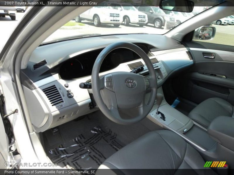 Titanium Metallic / Light Gray 2007 Toyota Avalon XL