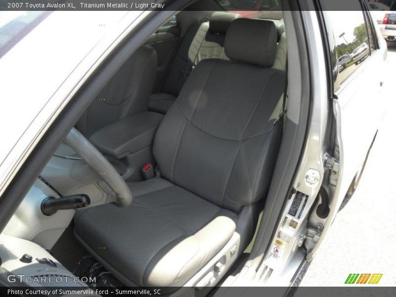 Titanium Metallic / Light Gray 2007 Toyota Avalon XL