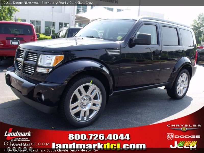 Blackberry Pearl / Dark Slate Gray 2011 Dodge Nitro Heat