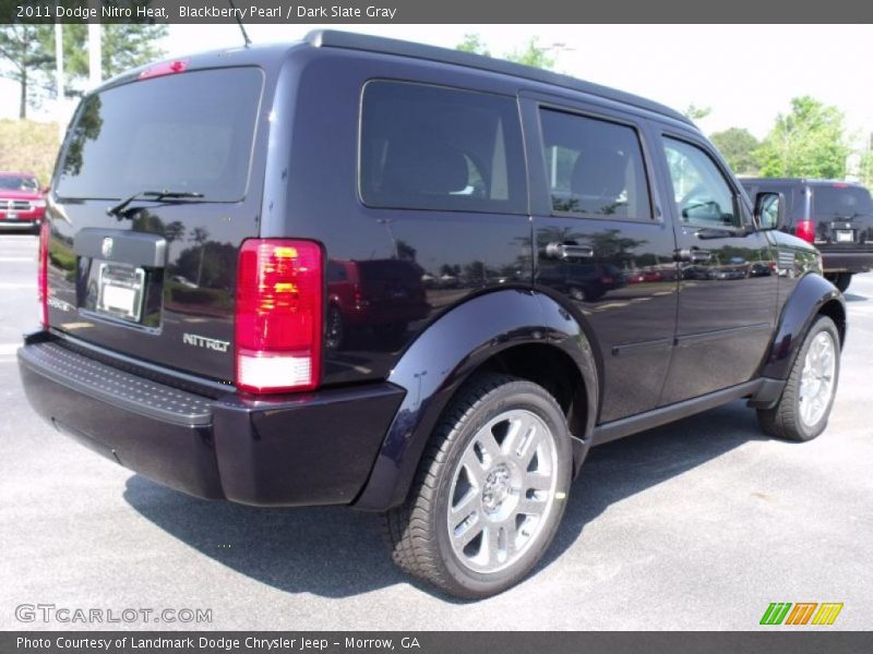 Blackberry Pearl / Dark Slate Gray 2011 Dodge Nitro Heat