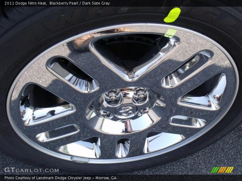 Blackberry Pearl / Dark Slate Gray 2011 Dodge Nitro Heat