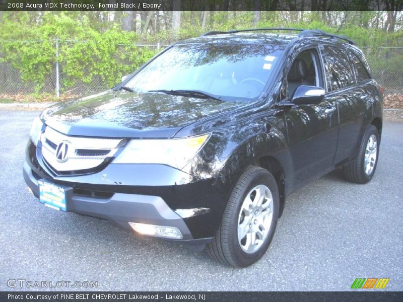 Formal Black / Ebony 2008 Acura MDX Technology