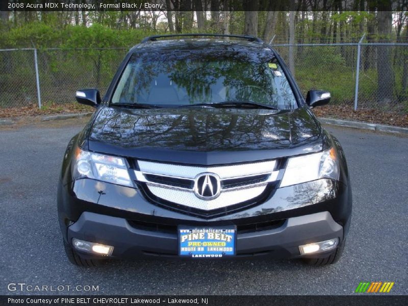 Formal Black / Ebony 2008 Acura MDX Technology