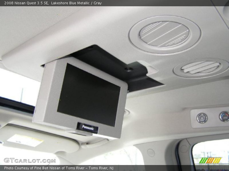 Lakeshore Blue Metallic / Gray 2008 Nissan Quest 3.5 SE