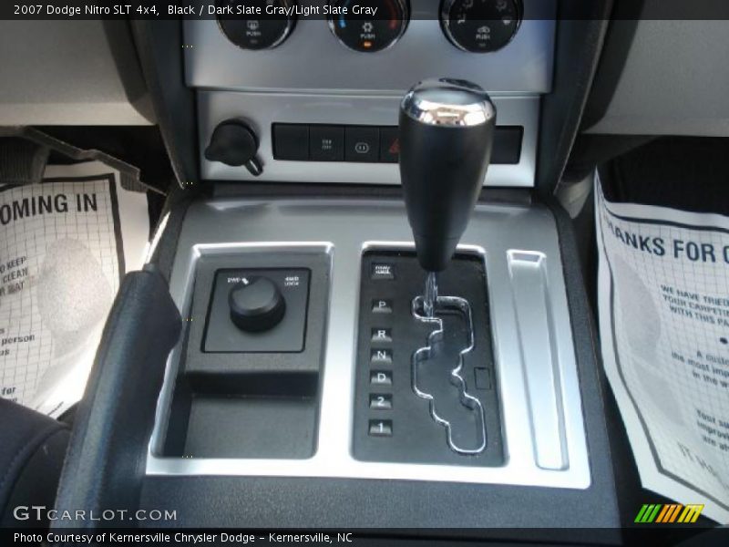 Black / Dark Slate Gray/Light Slate Gray 2007 Dodge Nitro SLT 4x4