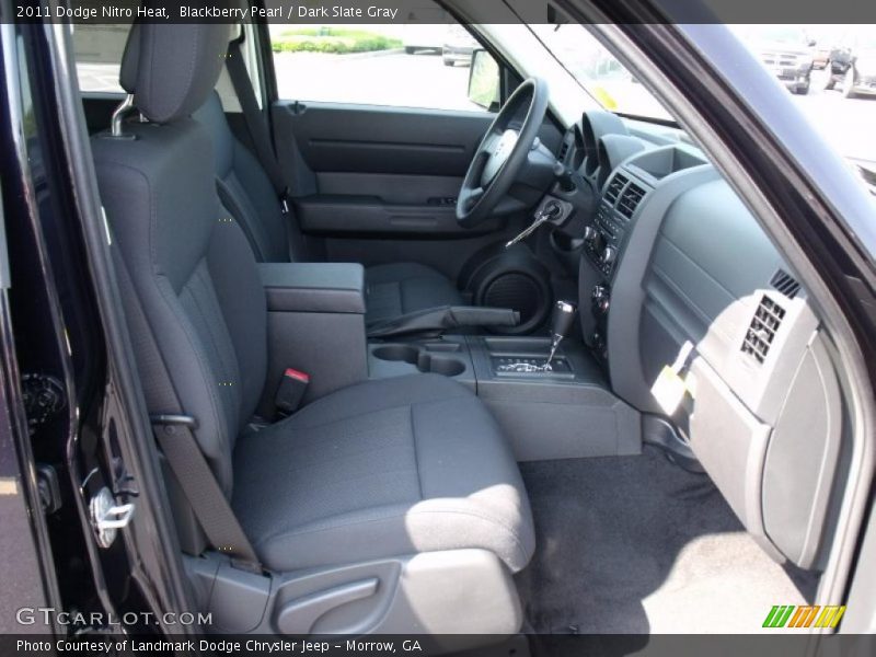 Blackberry Pearl / Dark Slate Gray 2011 Dodge Nitro Heat