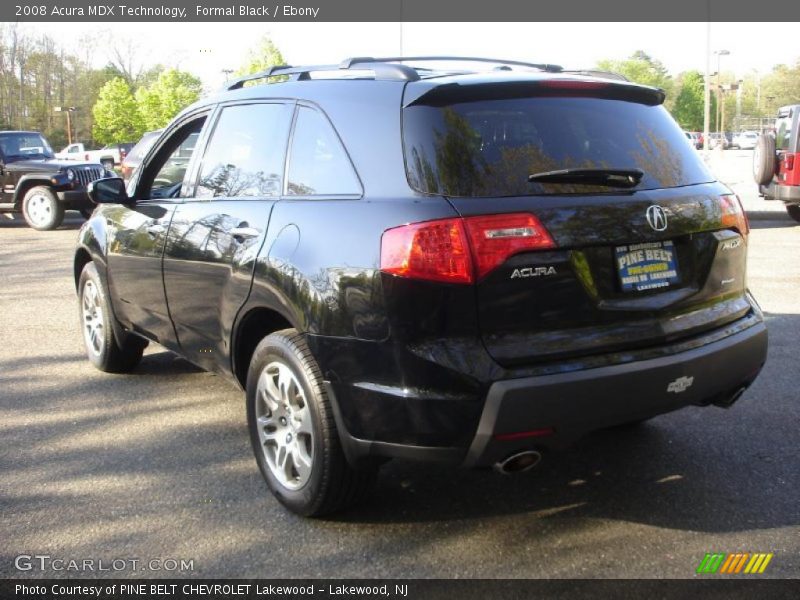 Formal Black / Ebony 2008 Acura MDX Technology