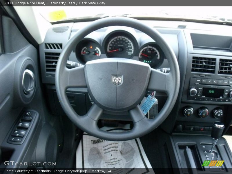 Blackberry Pearl / Dark Slate Gray 2011 Dodge Nitro Heat