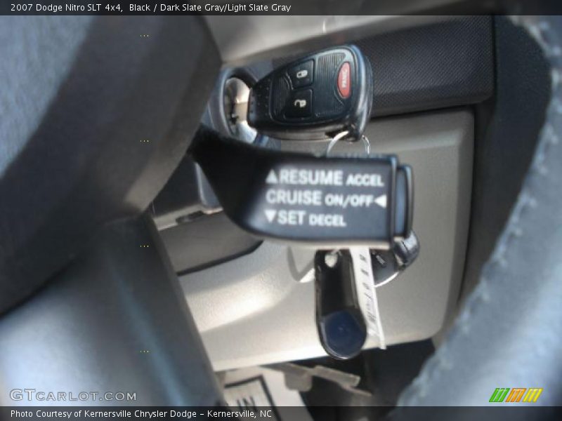 Black / Dark Slate Gray/Light Slate Gray 2007 Dodge Nitro SLT 4x4