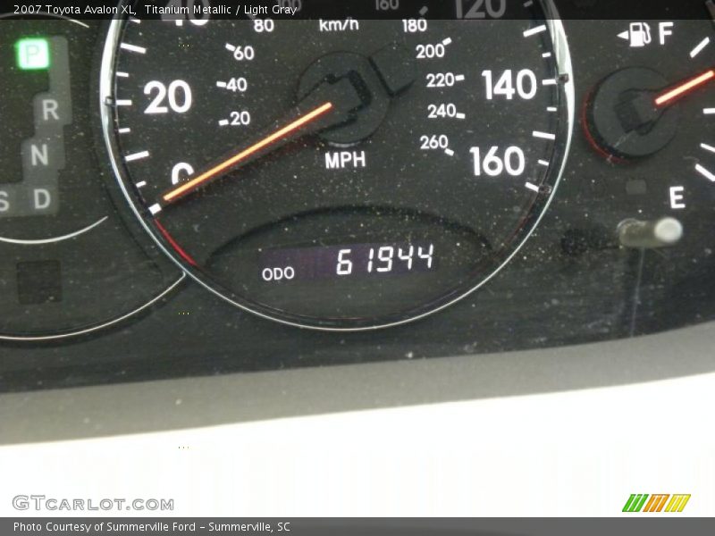 Titanium Metallic / Light Gray 2007 Toyota Avalon XL