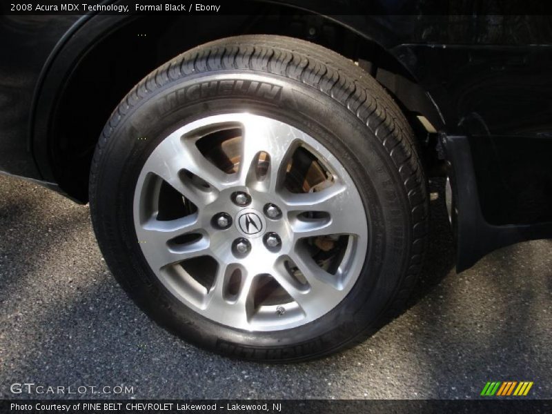 Formal Black / Ebony 2008 Acura MDX Technology