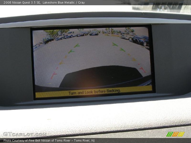 Lakeshore Blue Metallic / Gray 2008 Nissan Quest 3.5 SE