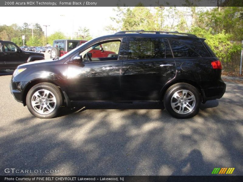 Formal Black / Ebony 2008 Acura MDX Technology